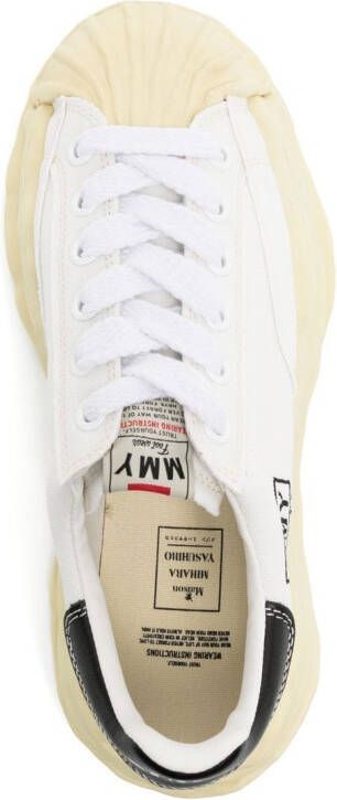 Maison MIHARA YASUHIRO Sneakers met chunky zool Wit