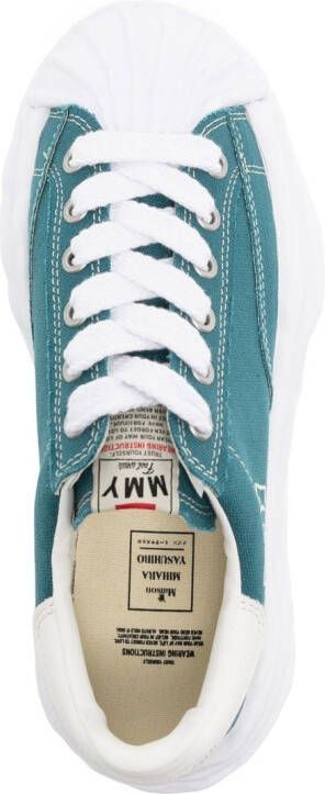 Maison MIHARA YASUHIRO Sneakers met geribbelde afwerking Blauw