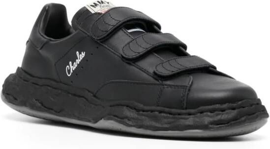 Maison MIHARA YASUHIRO Sneakers met klittenband Zwart