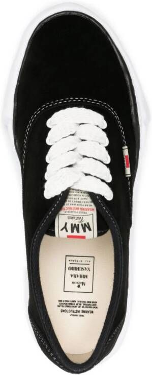 Maison MIHARA YASUHIRO Sneakers met logopatch Zwart