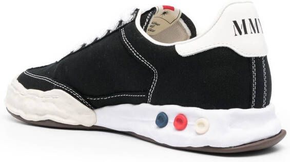 Maison MIHARA YASUHIRO Sneakers met logoprint Zwart