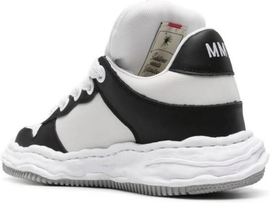 Maison MIHARA YASUHIRO Wayne chunky leather sneakers Wit