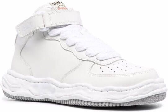 Maison Mihara Yasuhiro Wayne high-top sneakers Wit