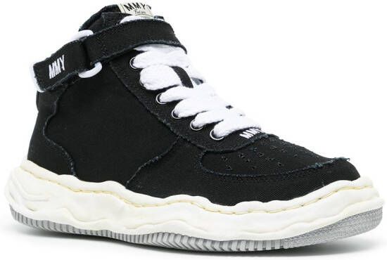 Maison MIHARA YASUHIRO Wayne high-top sneakers Zwart