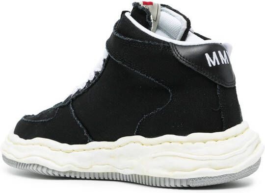 Maison MIHARA YASUHIRO Wayne high-top sneakers Zwart