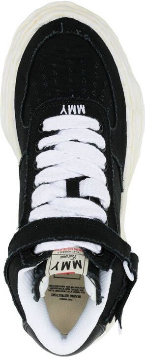 Maison MIHARA YASUHIRO Wayne high-top sneakers Zwart