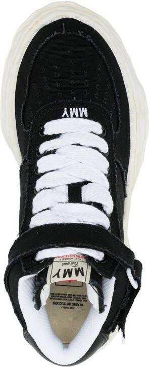 Maison Mihara Yasuhiro Wayne high-top sneakers Zwart