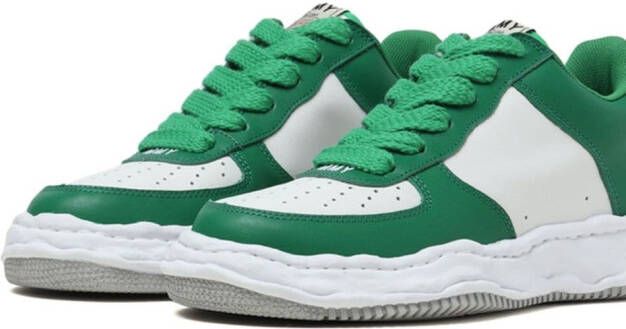 Maison MIHARA YASUHIRO Wayne low-top sneakers Groen