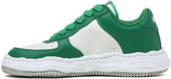 Maison MIHARA YASUHIRO Wayne low-top sneakers Groen