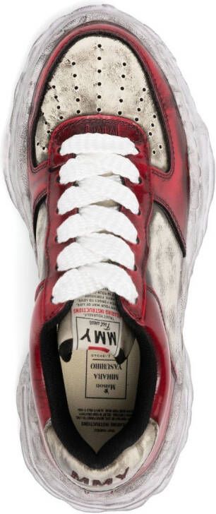 Maison MIHARA YASUHIRO Wayne low-top sneakers Rood