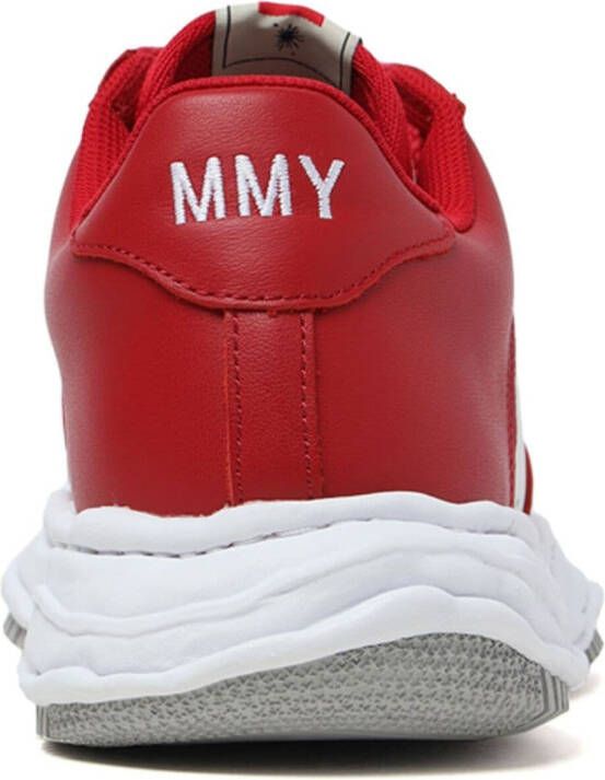 Maison Mihara Yasuhiro Wayne low-top sneakers Rood