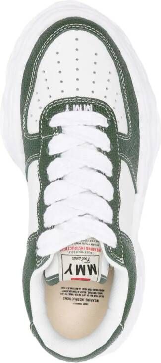 Maison Mihara Yasuhiro Wayne low-top sneakers Wit