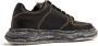 Maison MIHARA YASUHIRO Wayne sneakers met contrasterend stiksel Zwart - Thumbnail 3