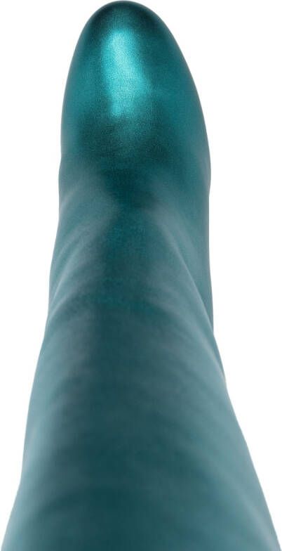Maison Skorpios Adrianna knielaarzen Blauw
