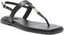 Maje Leren slingback sandalen Zwart - Thumbnail 2