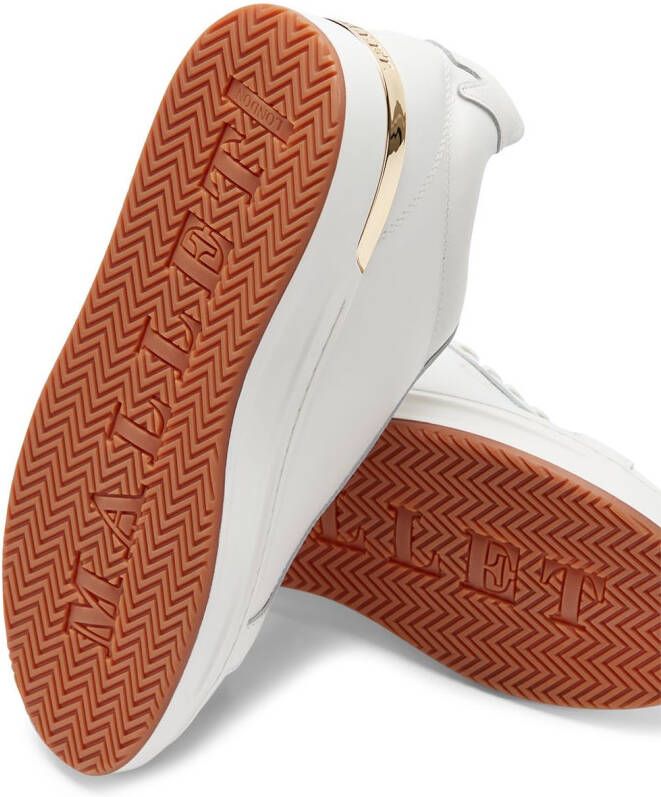 Mallet Sneakers met logo-reliëf Wit