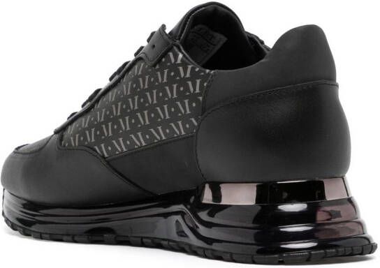 Mallet Sneakers met monogramprint Zwart