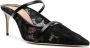 Malone Souliers 70mm Maureen lace mules Zwart - Thumbnail 2