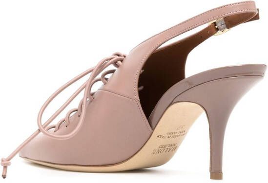 Malone Souliers Alessandra slingback sandalen Beige