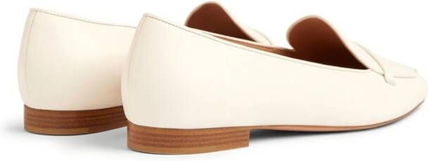 Malone Souliers Bruni leren loafers Beige