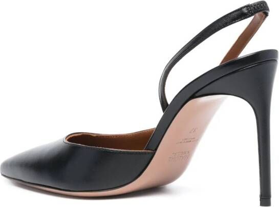 Malone Souliers Gilda slingback pumps Zwart