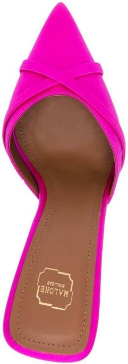 Malone Souliers Josephine muiltjes met puntige neus Roze