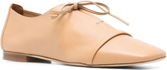 Malone Souliers June leren loafers Beige