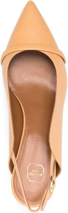 Malone Souliers Marion leren slingback pumps Beige