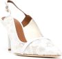 Malone Souliers Marion pumps met kant Wit - Thumbnail 2