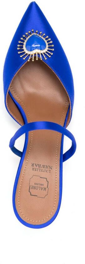 Malone Souliers Maureen muiltjes Blauw