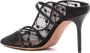Malone Souliers Maureen 85mm floral-embroidered pumps Zwart - Thumbnail 3