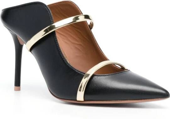 Malone Souliers Maureen leren pumps Zwart