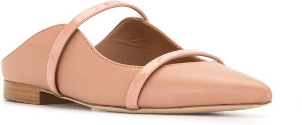 Malone Souliers Maureen ballerina's met bandjes Roze