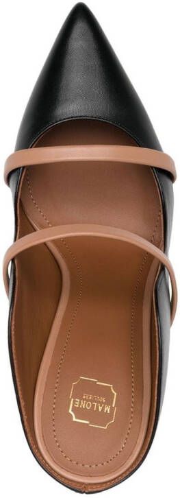 Malone Souliers 110 mm Maureen muiltjes met hak Zwart