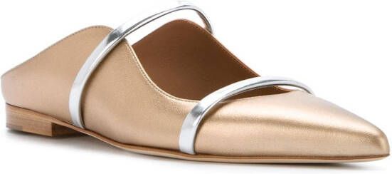 Malone Souliers Maureen mules Metallic