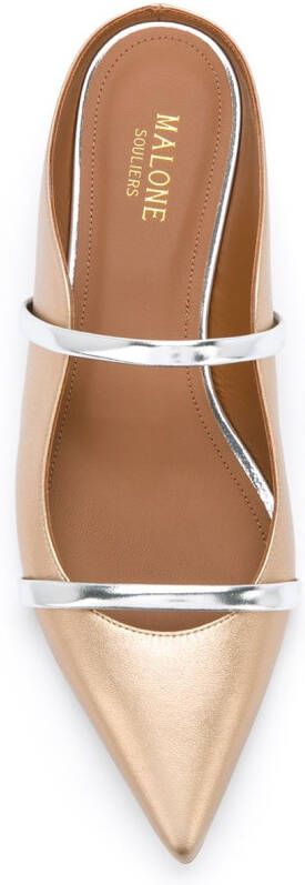 Malone Souliers Maureen mules Metallic