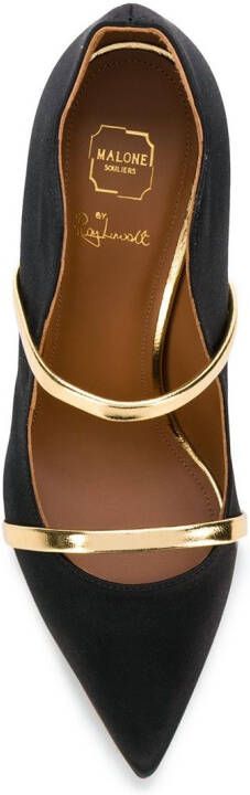 Malone Souliers 100 mm Maureen pumps Zwart