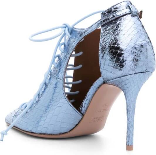 Malone Souliers Montana metallic pumps Blauw