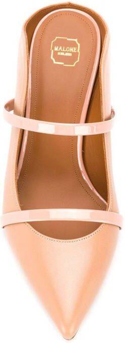 Malone Souliers Muiltjes met puntige neus Beige