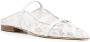 Malone Souliers Maureen mesh muiltjes met bloemenprint Wit - Thumbnail 2