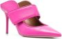 Malone Souliers Muiltjes met puntige neus Roze - Thumbnail 2