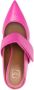 Malone Souliers Muiltjes met puntige neus Roze - Thumbnail 4