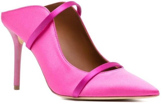 Malone Souliers Muiltjes met puntige neus Roze