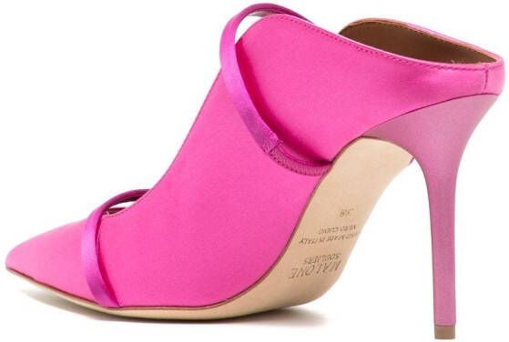 Malone Souliers Muiltjes met puntige neus Roze