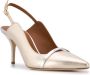 Malone Souliers Pumps met puntige neus Zilver - Thumbnail 2