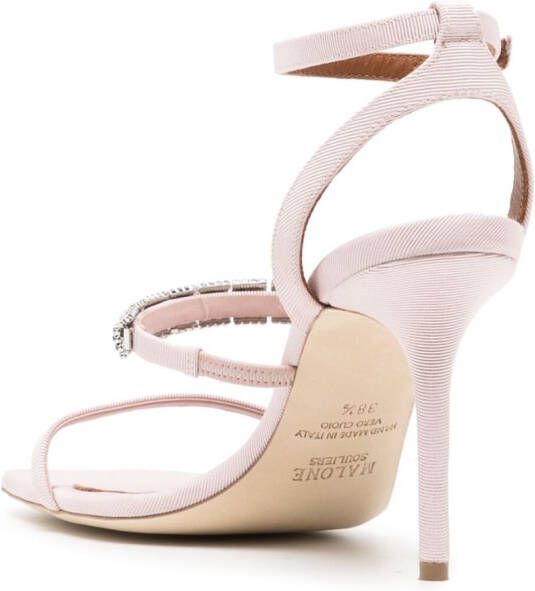 Malone Souliers Sandalen verfraaid met kristallen Roze