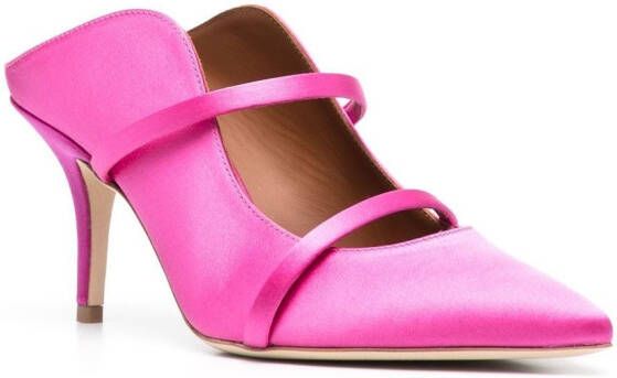 Malone Souliers Muiltjes met puntige neus Roze