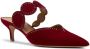 Malone Souliers Tibby muiltjes met puntige neus Rood - Thumbnail 2