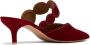 Malone Souliers Tibby muiltjes met puntige neus Rood - Thumbnail 3