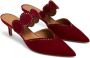 Malone Souliers Tibby muiltjes met puntige neus Rood - Thumbnail 4
